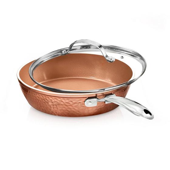 Gotham Steel Hammered Copper Pan As Seen on TV