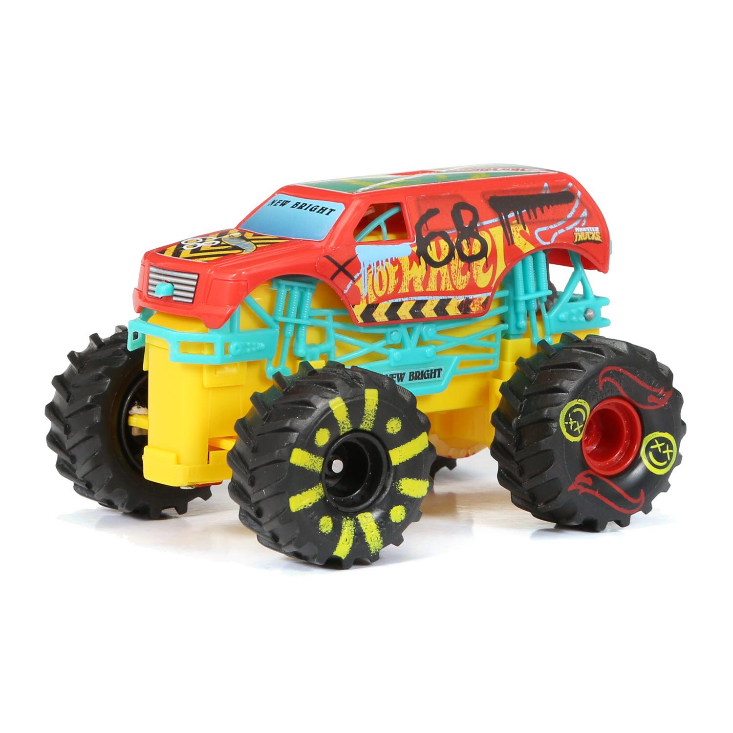 Hot Wheels Monster Truck And Ramp Set Toys