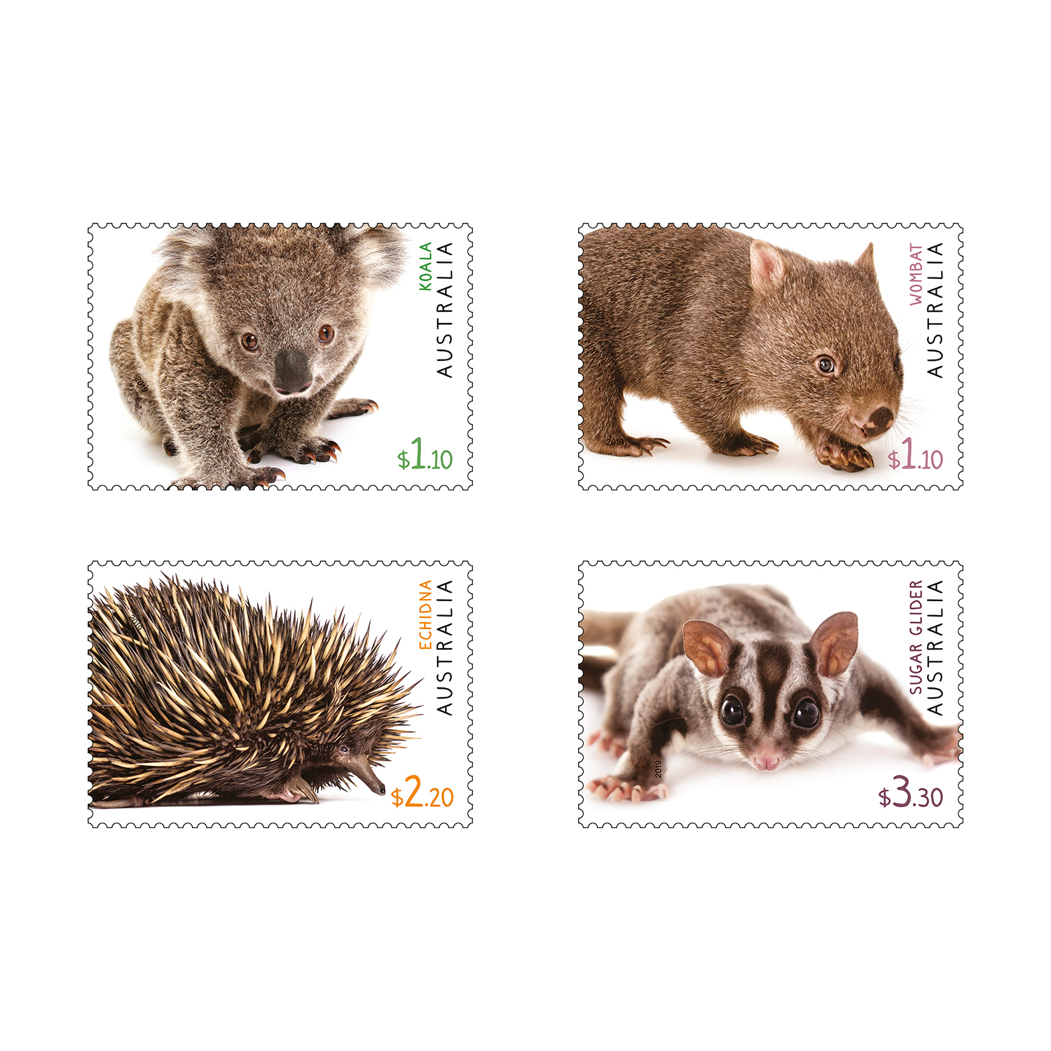 Set of Australian Fauna II Stamps - Australian Fauna II