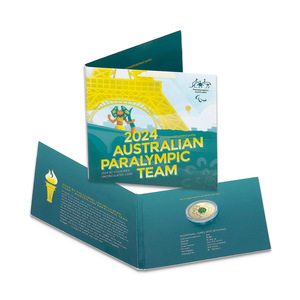 2024 Australian Paralympic Team $2 Coloured Uncirculated Coin product photo