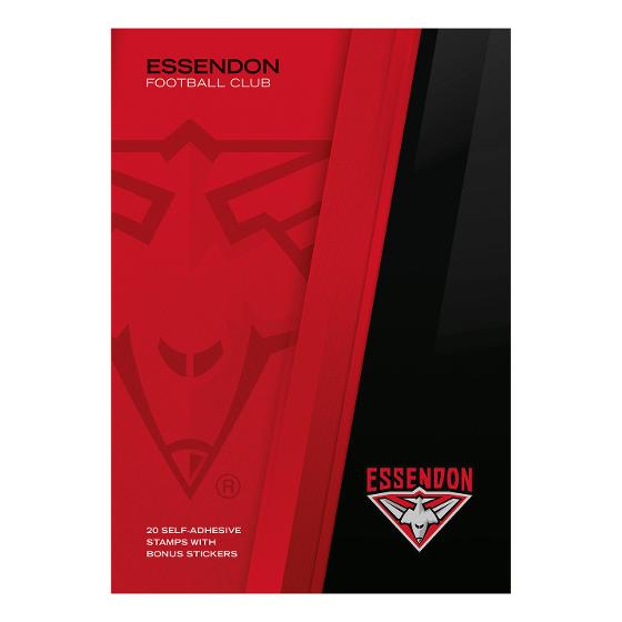 AFL 2020 Essendon Football Club stamp pack - AFL
