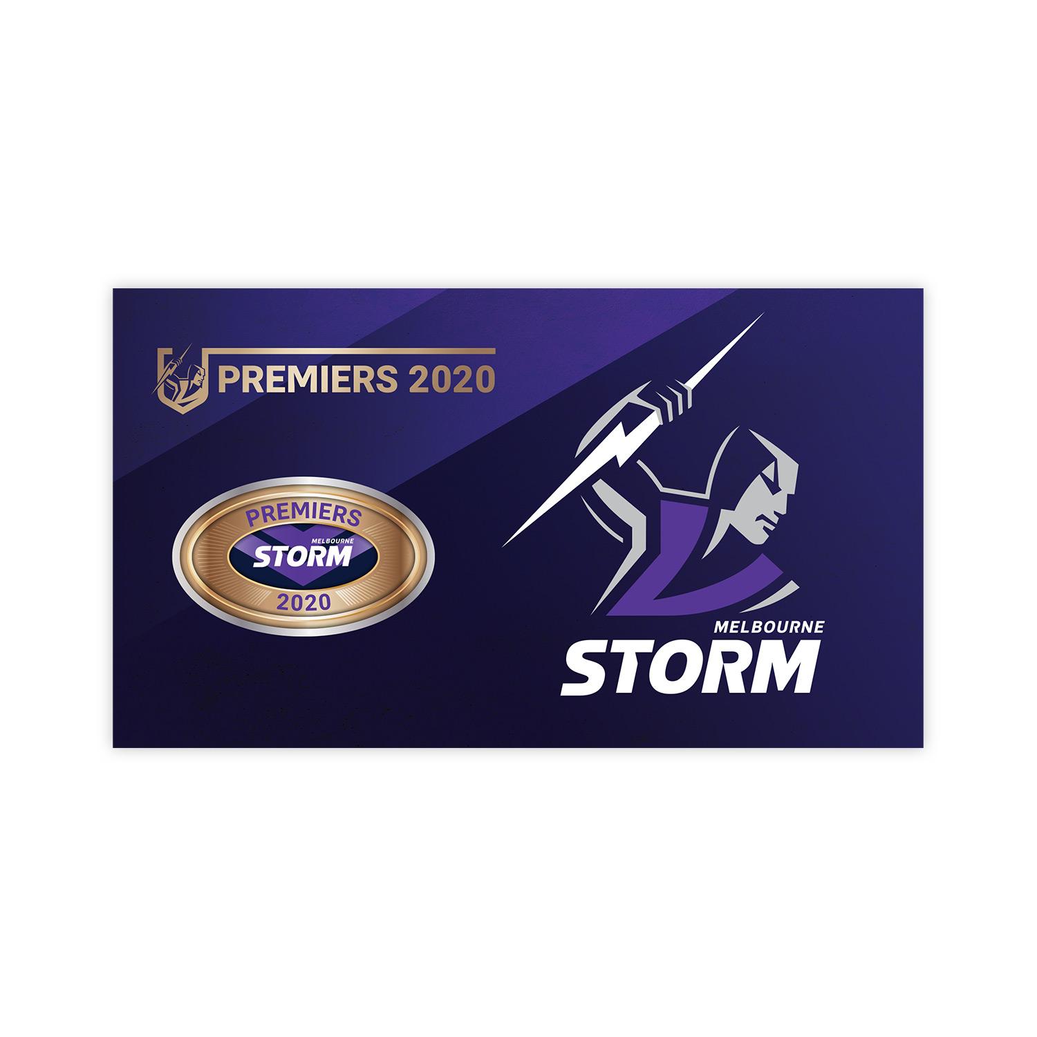 2020 NRL Premiers - Melbourne Storm Stamp and Medallion ...