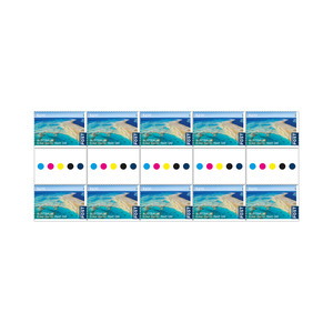 Gutter Strip of 10x $4.00 Great Barrier Reef International Stamps product photo