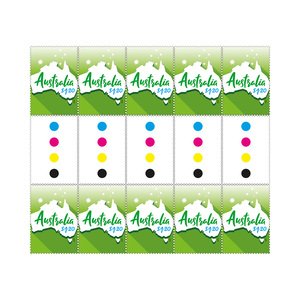 Gutter Strip of 10x $1.20 Australia Stamps product photo