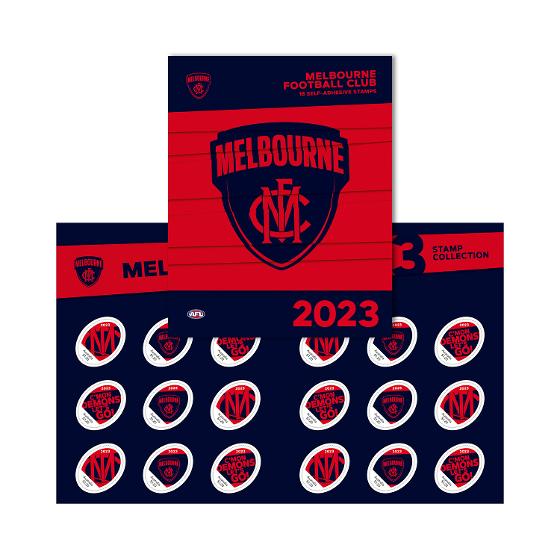 AFL 2023 Melbourne Stamp Pack AFL