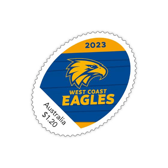 AFL 2023 West Coast Eagles Stamp Pack AFL