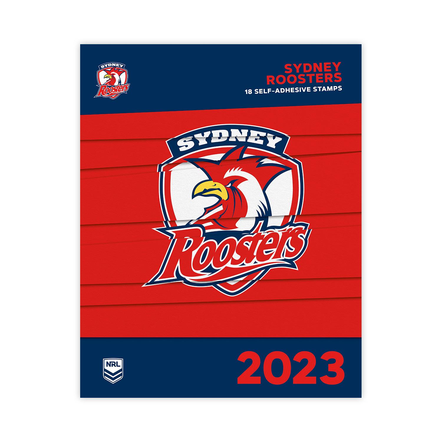 NRL 2023 Sydney Roosters Stamp Pack