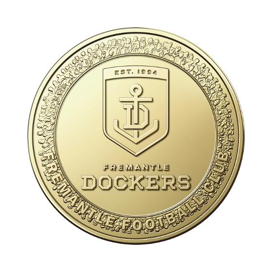 AFL 2023 $1 Fremantle Dockers Coin