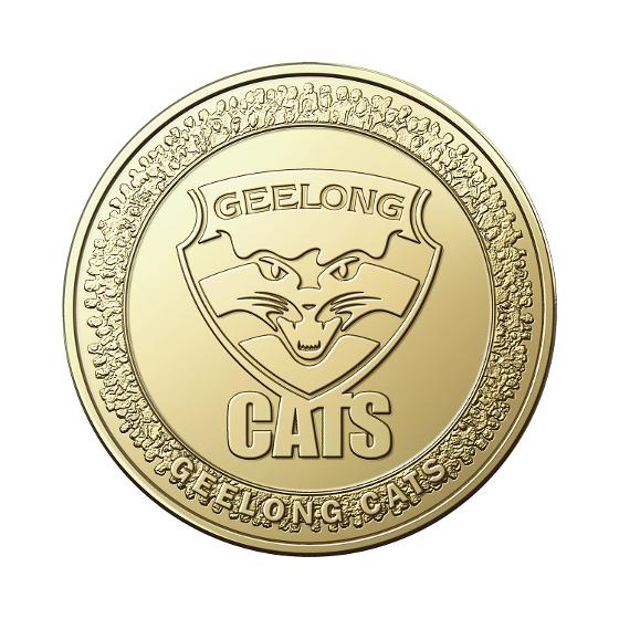 AFL 2023 $1 Geelong Cats Coin