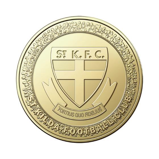 AFL 2023 $1 St Kilda Coin
