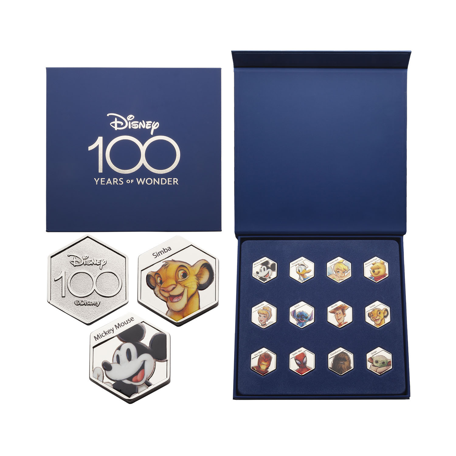 Disney 100 Medallion Set - Disney 100 Years