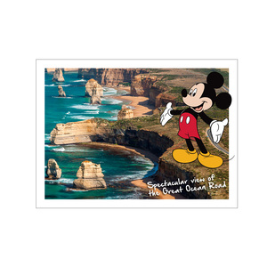 Prepaid Postcard – Mickey Mouse Great Ocean Rd VIC product photo