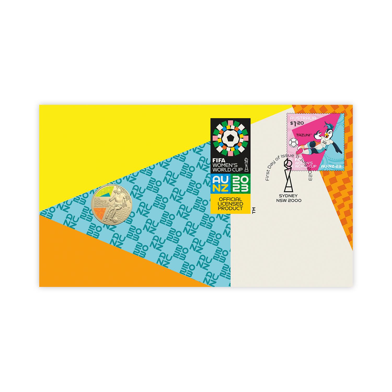 FIFA Women's World Cup 2023 First Day Cover (Gummed Stamp)