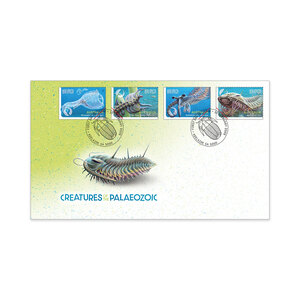 Creatures of the Palaeozoic First Day Cover (Gummed) product photo