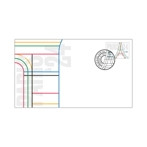 Paris 2024 Olympic Games First Day Cover (Gummed) product photo