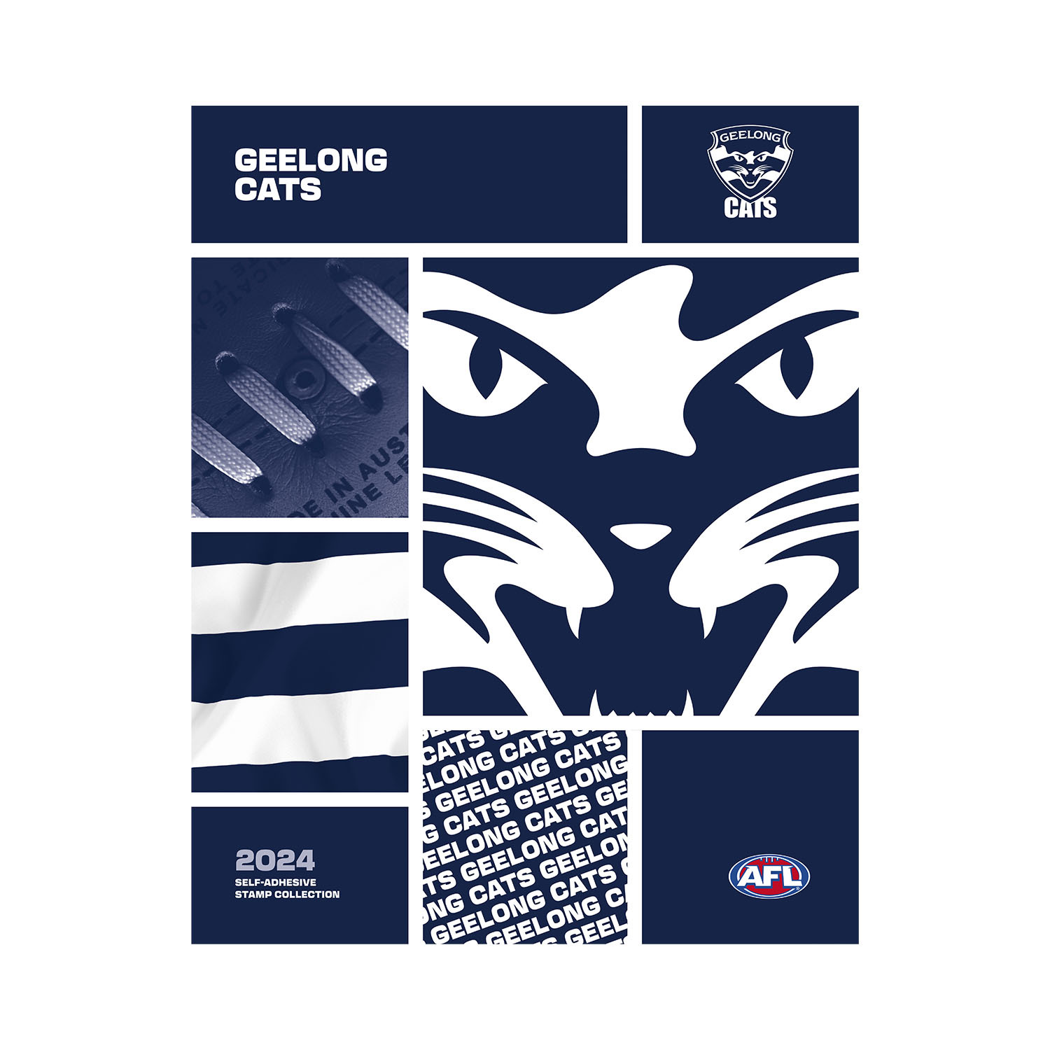 AFL 2024 Geelong Stamp Pack AFL