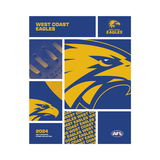 AFL 2024 West Coast Eagles Stamp Pack - AFL