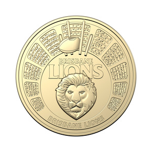 2024 AFL $1 Brisbane Lions Coin product photo