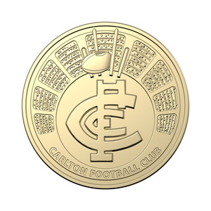 2024 AFL $1 Carlton Coin product photo