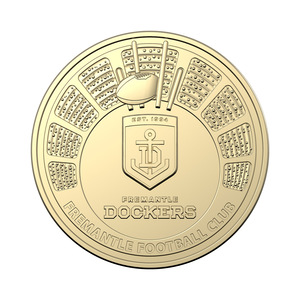 2024 AFL $1 Fremantle Dockers Coin product photo