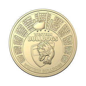 2024 AFL $1 Western Bulldogs Coin product photo