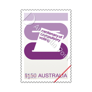 Compulsory Voting Stamp (1 x $1.50)  product photo