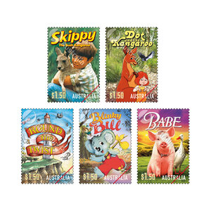 Kids' Showtime Greats Set of Stamps (5 x $1.50) product photo