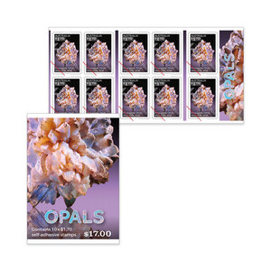 Opals Self-Adhesive Booklet of 10 x $1.70 (Pineapple Opal) product photo