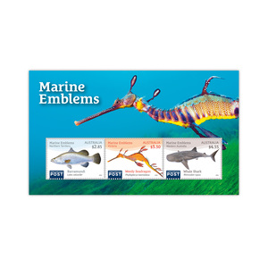 Marine Emblems 2 Minisheet International Rate product photo