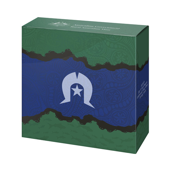 2025 $2 'C' Mintmark Coloured Fine Silver Proof Coin &ndash; 30th Anniversary of the Torres Strait Islander Flag product photo Internal 1 DETAILS