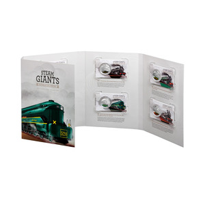 2025 Steam Giants 50c Coloured Uncirculated Seven-Coin Collection product photo