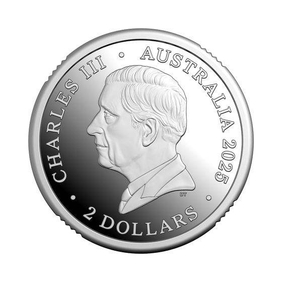 2025 80th Anniversary of WWII $2 Mintmark Coloured Fine Silver Proof Coin &ndash; Poppy Wreath product photo Internal 3 DETAILS