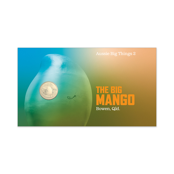 2025 Aussie Big Things 2 Postal Numismatic Cover (PNC) &ndash; The Big Mango product photo Internal 2 DETAILS