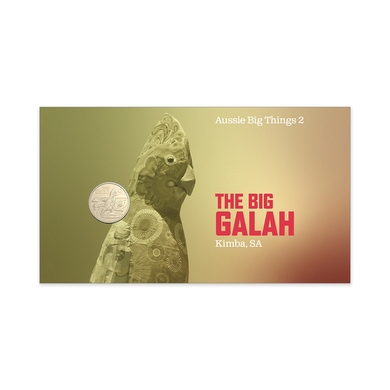 2025 Aussie Big Things 2 Postal Numismatic Cover (PNC) &ndash;  The Big Galah product photo Internal 2 DETAILS