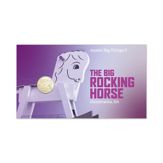 2025 Aussie Big Things 2 Postal Numismatic Cover (PNC) &ndash;  The Big Rocking Horse product photo Internal 2 DETAILS