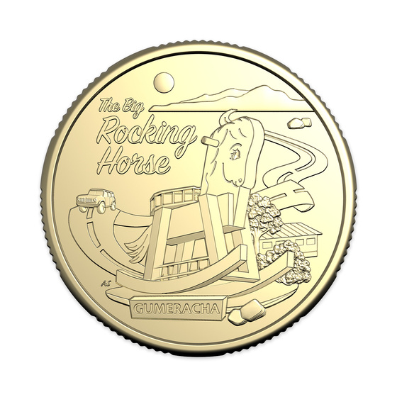 2025 Aussie Big Things 2 Postal Numismatic Cover (PNC) &ndash;  The Big Rocking Horse product photo Internal 5 DETAILS