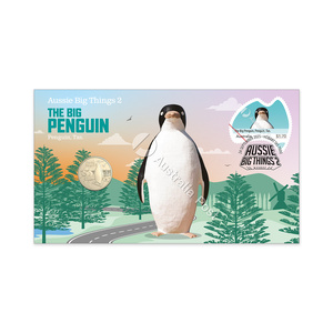 2025 Aussie Big Things 2 Postal Numismatic Cover (PNC) –  The Big Penguin product photo