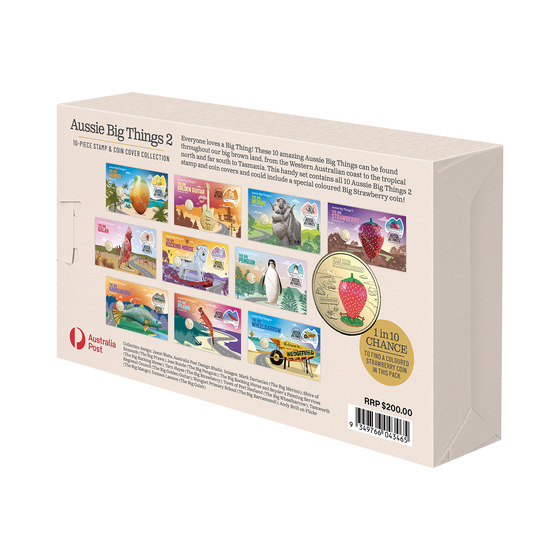 2025 Aussie Big Things 2 Postal Numismatic Cover (PNC) Boxed Set product photo Internal 2 DETAILS