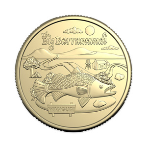 2025 Aussie Big Things 2 $1 AlBr Uncirculated – The Big Barramundi product photo