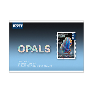 Opals Chequebook of 100 x $4.35 International Rate product photo
