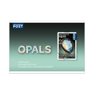 Opals Chequebook of 100 x $4.80 International Rate product photo