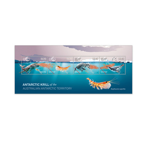 Australian Antarctic Territory &ndash; Antarctic Krill Minisheet product photo