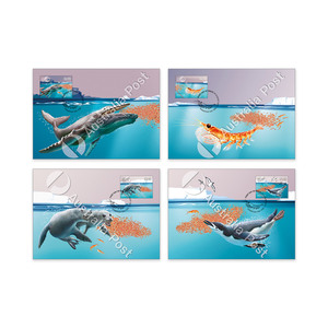 Australian Antarctic Territory &ndash; Antarctic Krill Maxicard (Set of 4) product photo