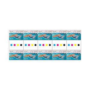 Australian Antarctic Territory &ndash; Antarctic Krill Gutter Strip of  10 x $3.40 Stamps (Chinstrap Penguin) product photo