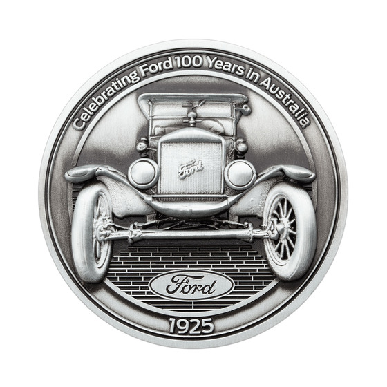 Ford First Car Medallion and Logo Badge Cover product photo Internal 1 DETAILS