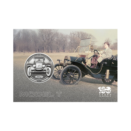 Ford First Car Medallion and Logo Badge Cover product photo Internal 2 DETAILS