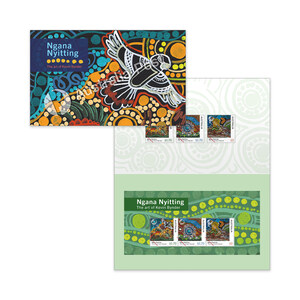 Ngana Nyitting &ndash; The Art of Kevin Bynder Stamp Pack product photo