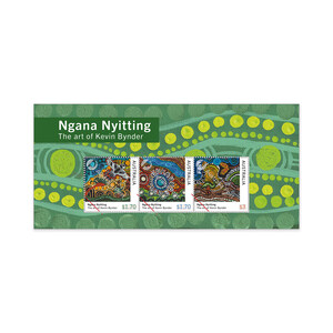 Ngana Nyitting &ndash; The Art of Kevin Bynder Minisheet product photo