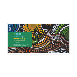 Ngana Nyitting &ndash; The Art of Kevin Bynder Chequebook of 100 x $3 product photo