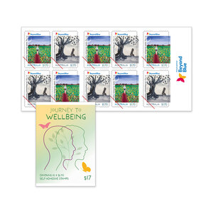 Journey to Wellbeing Self-Adhesive Booklet of 10 x $1.70 (Mixed) product photo